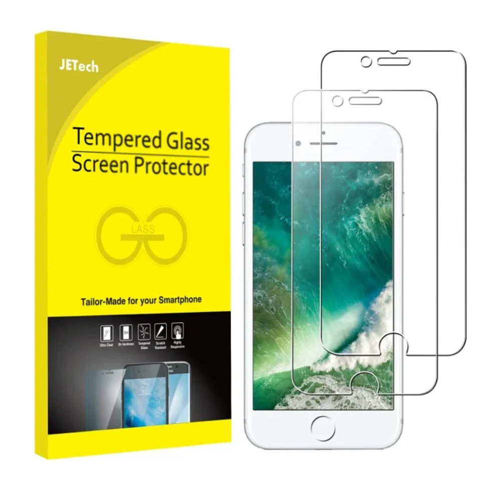 New!‎ JETech Tempered Glass Screen Protector Tailor Made for Smartphone